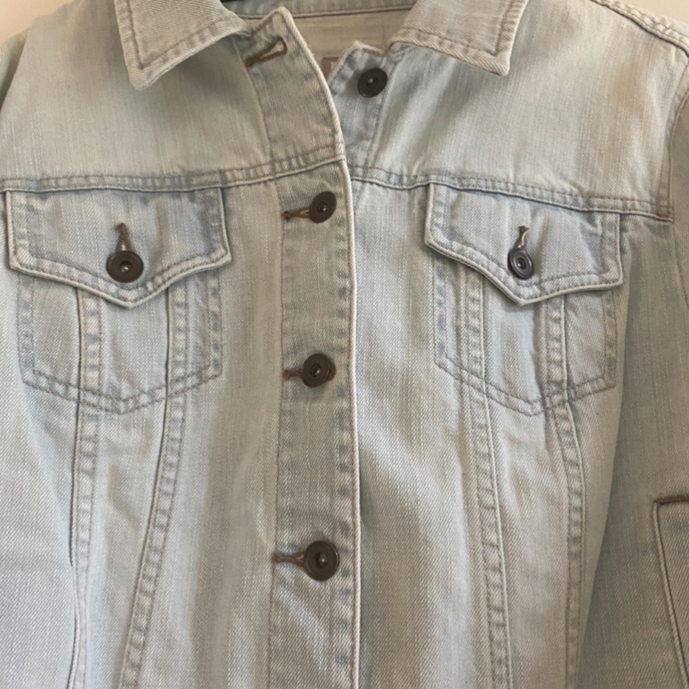 Light Washed Denim Jacket - Picture 2 of 3